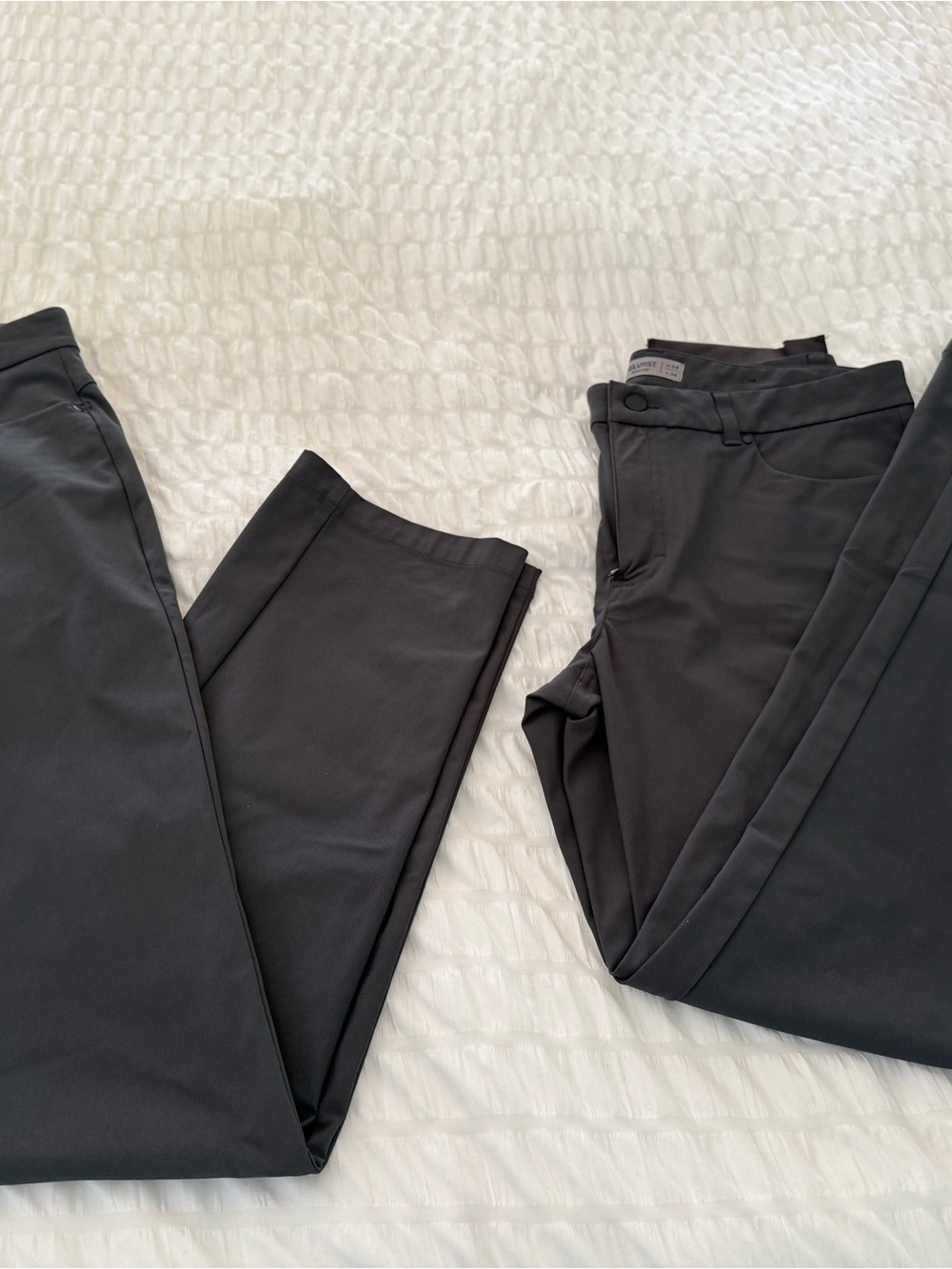 Men's Black Chinos - Classic Straight Fit